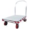 Pake Handling Tools Platform Truck, Aluminum Diamond Deck, 24'' x 48'', 5'' PU Casters, 2000 lb. Cap., Heavy Duty PAKAF2448 - alternate 1